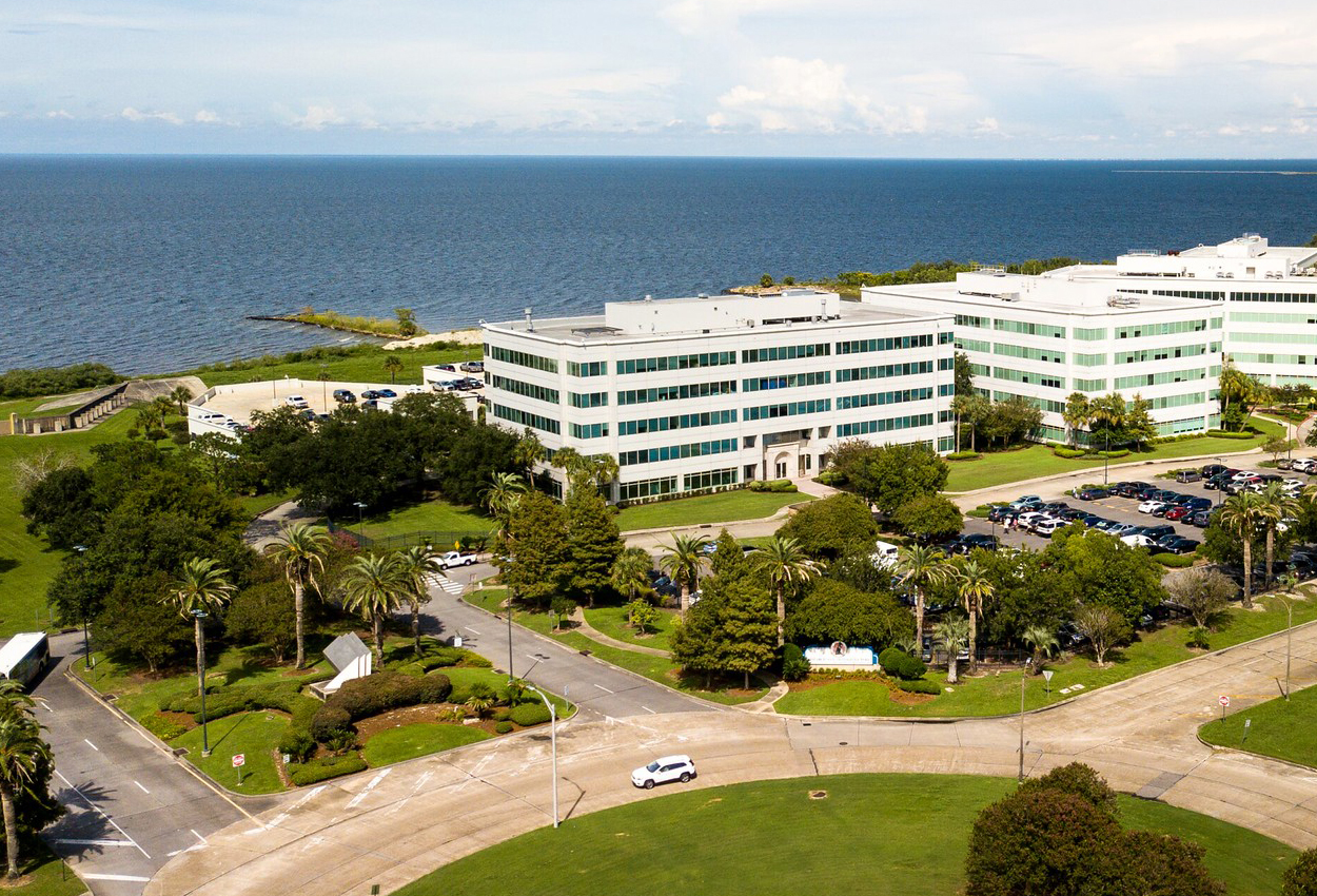 UNO Foundation Buildings Ariel View